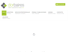 Tablet Screenshot of dorbaires.com